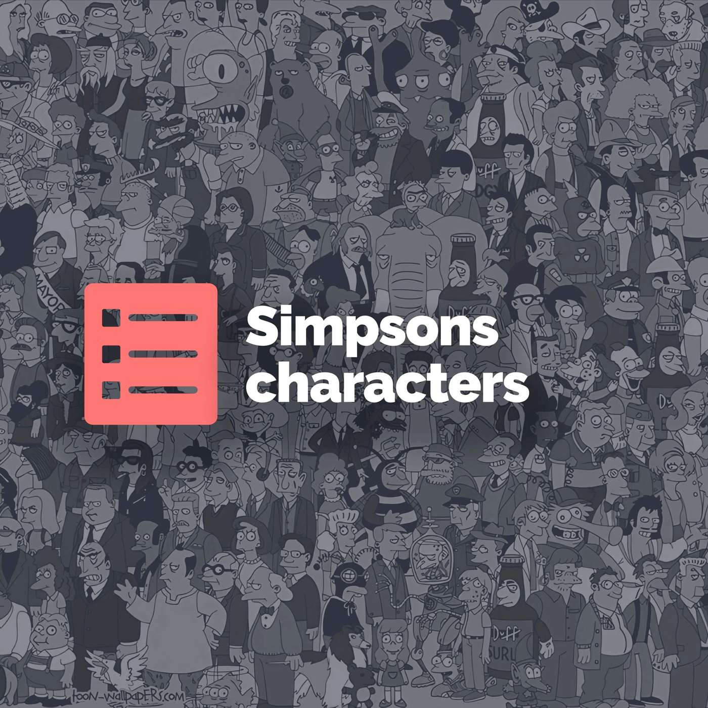 Top 5 Simpsons characters episode artwork
